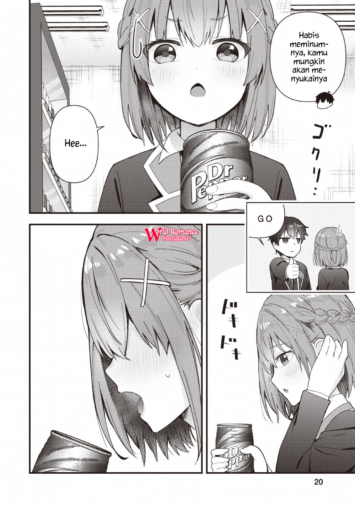 The Cute Girl Sitting Next to Me Is Trying to Make Me Fall in Love With Her as a Way to Ridicule Me, but the Tables Were Turned on Her Before She Knew It Chapter 01 Gambar 20